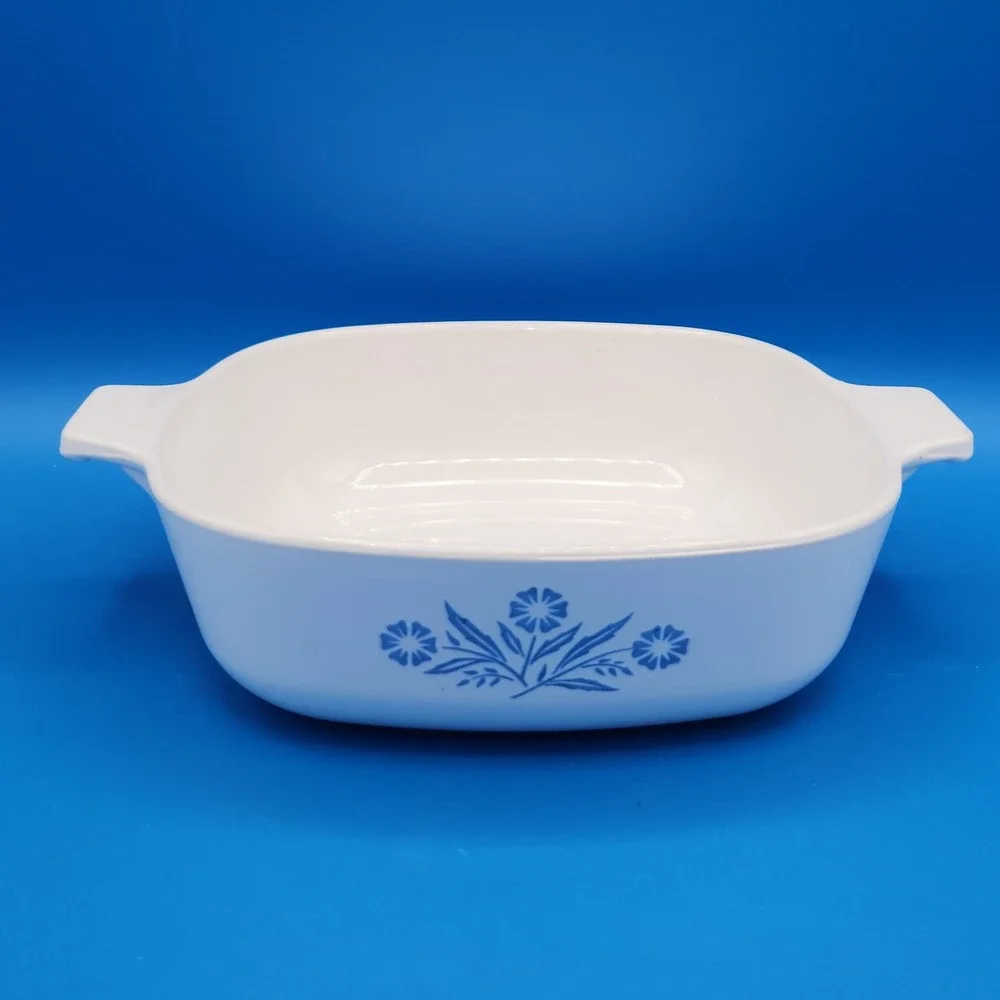 Vintage‎ Corning Ware Corn Flower Casserole Dish P-1-B